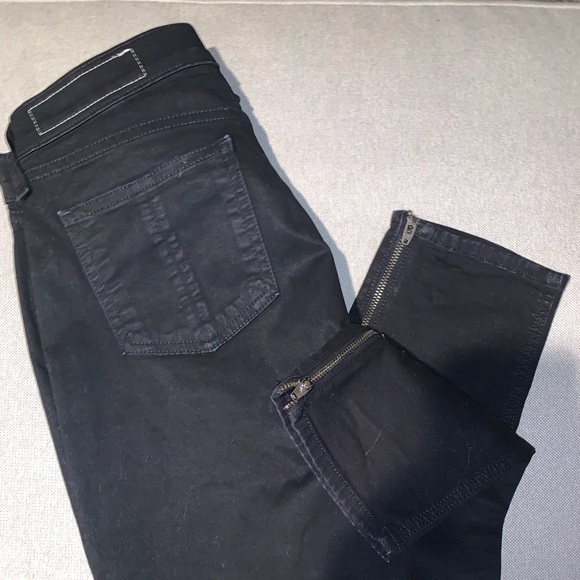Rag & Bone x NET A PORTER Zipper Skinny Jean - Picture 3 of 6